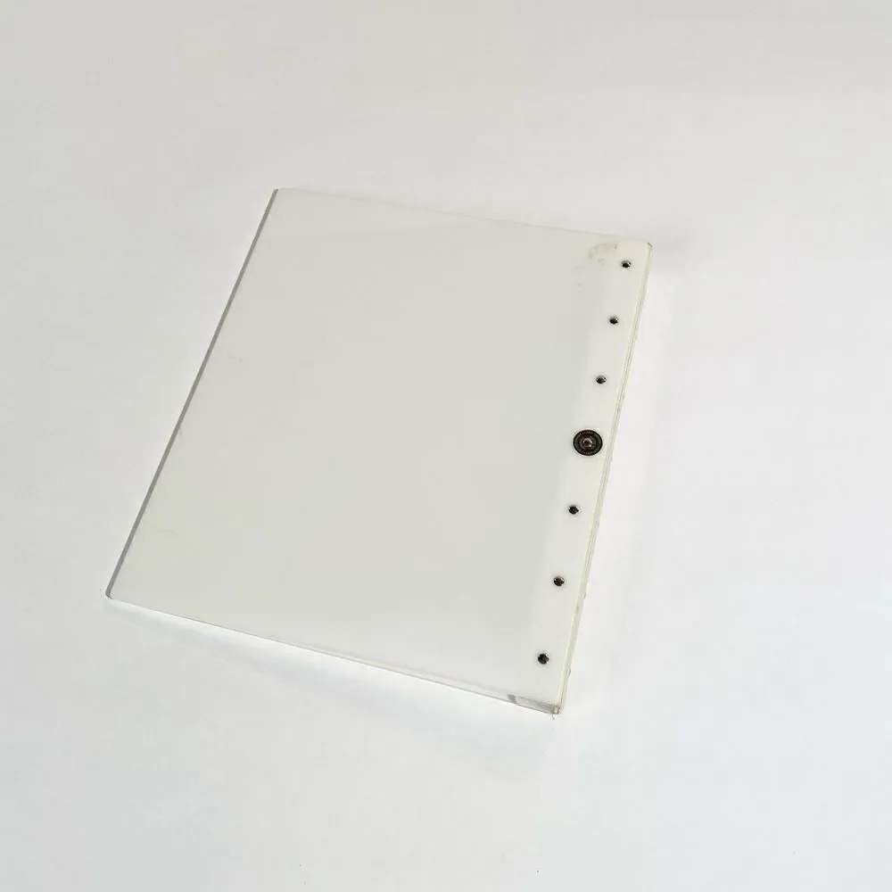 Case envy modern acrylic three ring binder
